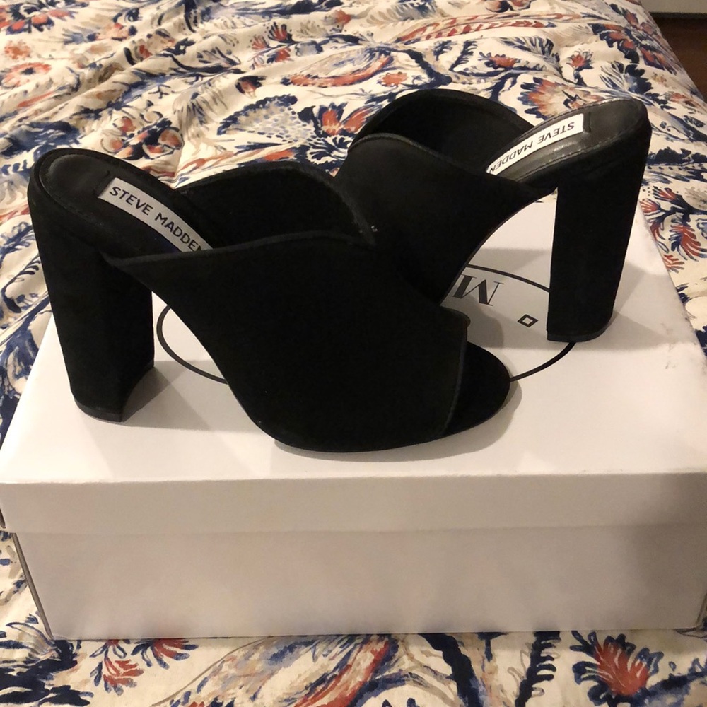 Steve Madden Open Toed Heeled Mule